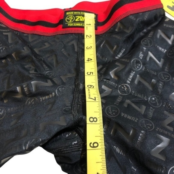 NWT ZUMBA Next Level Bold Black Long Leggings New - Picture 8 of 12